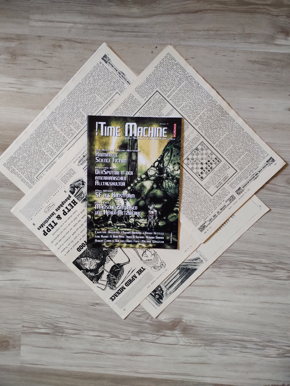 Zeitschrift des Monats !Time Machine Weltenportal Magazin